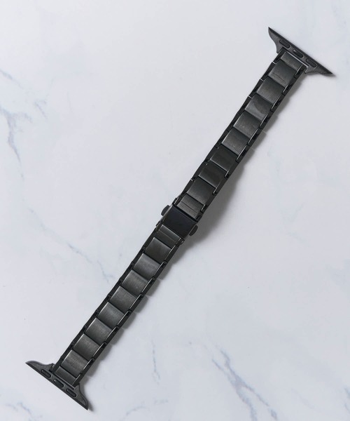 zandy（ズィーアンドワイ）の「【zandy / ズィー・アンド・ワイ】アップルウォッチバンド ラインステンレスバンド（デジタル腕時計・レディース・アンティークシルバー/ピンクゴールド/ブラック/シルバー・SMALL/MEDIUM）」の5枚目の写真