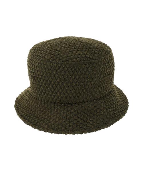ehka sopo（エヘカソポ）の「ネット編みバケットハット（ハット・レディース・カーキ/ブラック/ベージュ・F）」の17枚目の写真