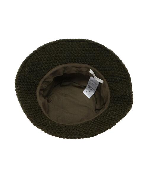 ehka sopo（エヘカソポ）の「ネット編みバケットハット（ハット・レディース・カーキ/ブラック/ベージュ・F）」の19枚目の写真