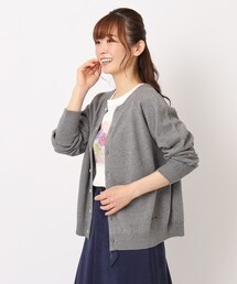 【カラー追加/コットンカシミヤ/日本製/ワンマイルウエア】カーディガン