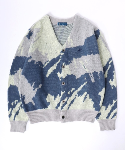 BEVERLY HILLS POLO CLUB（ビバリーヒルズポロクラブ）の「BEVERLY HILLS POLO CLUB モヘアライク ニットカーディガン ユニセックス/ワンポイント刺繍/チェック柄・無地（カーディガン/ボレロ・レディース・ベージュ/ブラック/ブルー/ブルー系その他/パープル/グリーン/ブラウン系その他/グレー系その他/レッド/イエロー系その他/グリーン系その他2/パープル系その他/ベージュ系その他/ピンク/グリーン系その他/グレー系その他3/グレー系その他2/オレンジ/ブルー系その他3/ピンク系その他/ブルー系その他2/オレンジ系その他/ブラック系その他/ブラウン系その他3/オレンジ系その他2/ホワイト×パープル/グレー系その他4/ピンク系その他2/ブラウン系その他2/グレー/グリーン系1/ブラック×ピンク/ブルー系その他4・L/M/XL）」の7枚目の写真