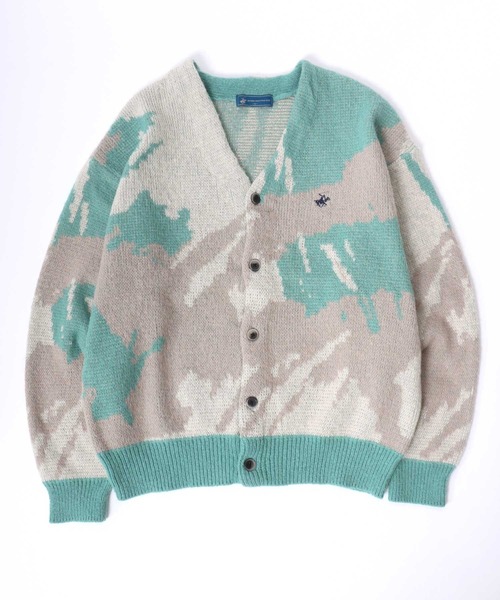 BEVERLY HILLS POLO CLUB（ビバリーヒルズポロクラブ）の「BEVERLY HILLS POLO CLUB モヘアライク ニットカーディガン ユニセックス/ワンポイント刺繍/チェック柄・無地（カーディガン/ボレロ・レディース・ベージュ/ブラック/ブルー/ブルー系その他/パープル/グリーン/ブラウン系その他/グレー系その他/レッド/イエロー系その他/グリーン系その他2/パープル系その他/ベージュ系その他/ピンク/グリーン系その他/グレー系その他3/グレー系その他2/オレンジ/ブルー系その他3/ピンク系その他/ブルー系その他2/オレンジ系その他/ブラック系その他/ブラウン系その他3/オレンジ系その他2/ホワイト×パープル/グレー系その他4/ピンク系その他2/ブラウン系その他2/グレー/グリーン系1/ブラック×ピンク/ブルー系その他4・L/M/XL）」の17枚目の写真