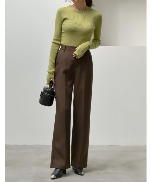 Re:EDIT（リエディ）の「[辻元舞さん着用][2023-24 WINTER COLLECTION][大きいサイズ有]スクエアトゥメタルデザインミドルブーツ（ブーツ・レディース・ベージュ/ブラック・SMALL/XX-LARGE/LARGE/MEDIUM/X-LARGE）」の18枚目の写真