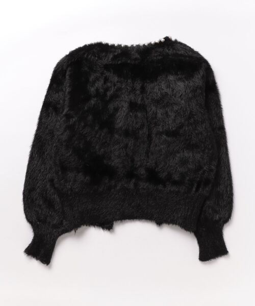 Crea titty&Co. PETIT（クレアティティーアンドコープチ）の「【Crea titty&Co.PETIT 】パール付きニットカーディガン（カーディガン/ボレロ・レディース・ホワイト/ブラック・FREE）」の14枚目の写真