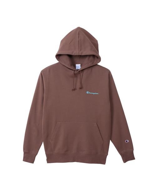 Champion(チャンピオン)の「【Champion/チャンピオン】メンズ ベーシック フーデッドスウェットシャツ(パーカー・メンズ・ブラック/ネイビー/グレー/モカ/ホワイト・MEDIUM/SMALL/X-LARGE/LARGE)」の4枚目の写真