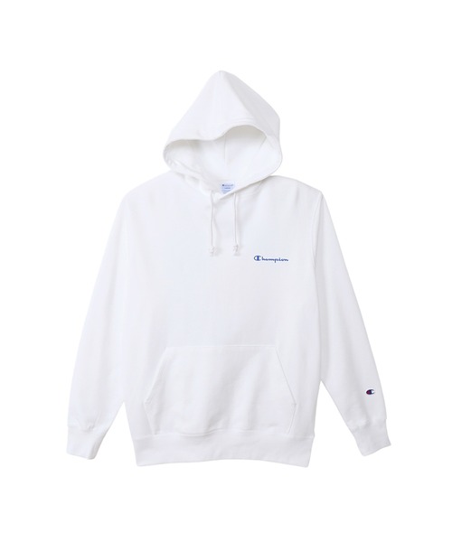 Champion(チャンピオン)の「【Champion/チャンピオン】メンズ ベーシック フーデッドスウェットシャツ(パーカー・メンズ・ブラック/ネイビー/グレー/モカ/ホワイト・MEDIUM/SMALL/X-LARGE/LARGE)」の8枚目の写真