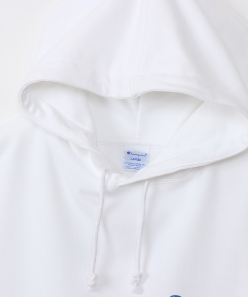 Champion(チャンピオン)の「【Champion/チャンピオン】メンズ ベーシック フーデッドスウェットシャツ(パーカー・メンズ・ブラック/ネイビー/グレー/モカ/ホワイト・MEDIUM/SMALL/X-LARGE/LARGE)」の11枚目の写真