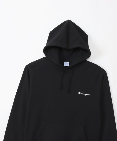 Champion(チャンピオン)の「【Champion/チャンピオン】メンズ ベーシック フーデッドスウェットシャツ(パーカー・メンズ・ブラック/ネイビー/グレー/モカ/ホワイト・MEDIUM/SMALL/X-LARGE/LARGE)」の16枚目の写真