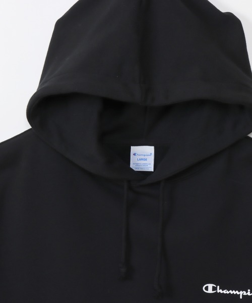 Champion(チャンピオン)の「【Champion/チャンピオン】メンズ ベーシック フーデッドスウェットシャツ(パーカー・メンズ・ブラック/ネイビー/グレー/モカ/ホワイト・MEDIUM/SMALL/X-LARGE/LARGE)」の17枚目の写真