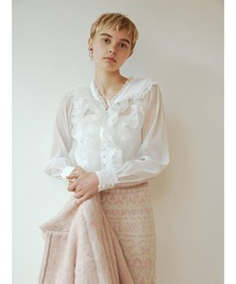 FURFUR（ファーファー）の「デコラティブフリルブラウス（シャツ 