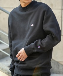 【CHAMPION/チャンピオン】USAコットン 　裏起毛　スウェット　トレーナー 　リサイクルポリエステル 　サスティナブル　ワンポイントロゴ刺繍