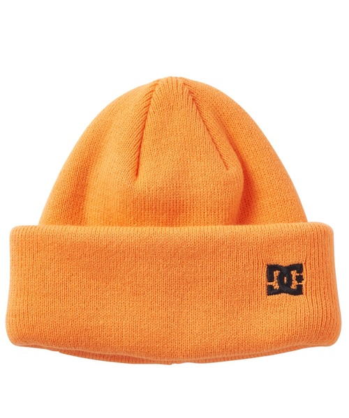 DC SHOES（ディーシーシューズ）の「23 KD 2WAY LOGO BEAN/DCキッズニットキャップ・ビーニー（ニットキャップ/ビーニー・キッズ・オレンジ/グリーン/ライム/ブラック・FREE）」の4枚目の写真