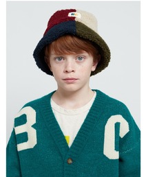 BOBO CHOSES（ボボショーズ）の「Color Block sheepskin hat（ハット）」