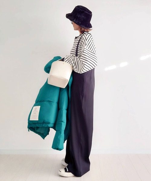 CORNERS（コーナーズ）の「スウェットカットソー（スウェット・レディース・ブラック・M）」の5枚目の写真