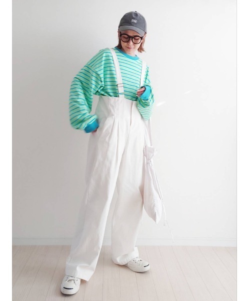 CORNERS（コーナーズ）の「スウェットカットソー（スウェット・レディース・ブラック・M）」の13枚目の写真