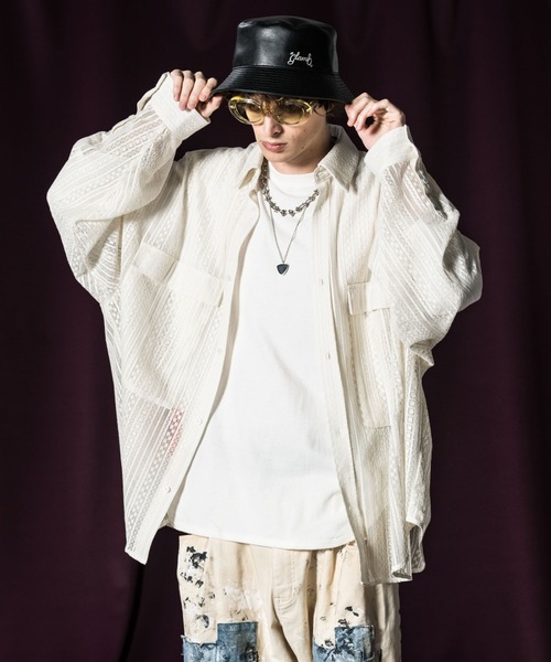 glamb（グラム）の「Orange Tag Tank Top / オレンジタグタンクトップ（タンクトップ・メンズ・ホワイト/ブラック・M/L/S）」の5枚目の写真