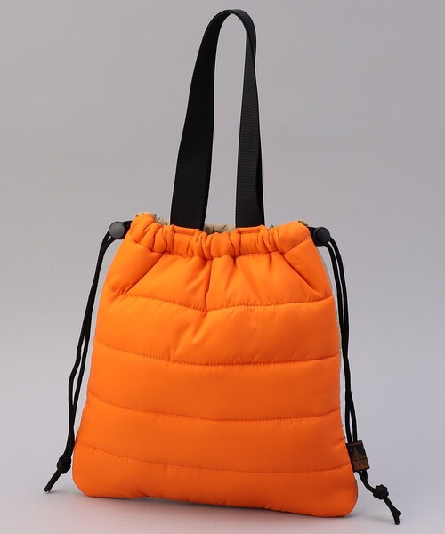 SUBLIME（サブライム）の「SUBLIME × FREAK'S STORE/サブライム × フリークスストア 別注 中綿 DRAWSTING BAG / ドローストリング ナイロン ショルダーバッグ（ショルダーバッグ・レディース・グレー/ブルー/ブラック/ベージュ・ONE SIZE）」の16枚目の写真