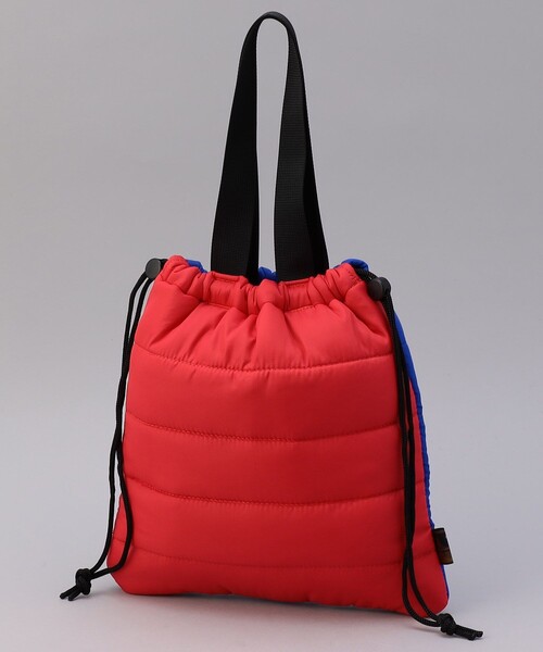 SUBLIME（サブライム）の「SUBLIME × FREAK'S STORE/サブライム × フリークスストア 別注 中綿 DRAWSTING BAG / ドローストリング ナイロン ショルダーバッグ（ショルダーバッグ・レディース・グレー/ブルー/ブラック/ベージュ・ONE SIZE）」の9枚目の写真