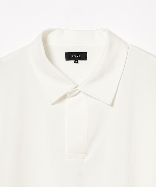 BEAMS(ビームス)の「BEAMS / サイドポケット ポロ シャツ(ポロシャツ・メンズ・ブラック/ホワイト・S/M/L/XL)」の16枚目の写真