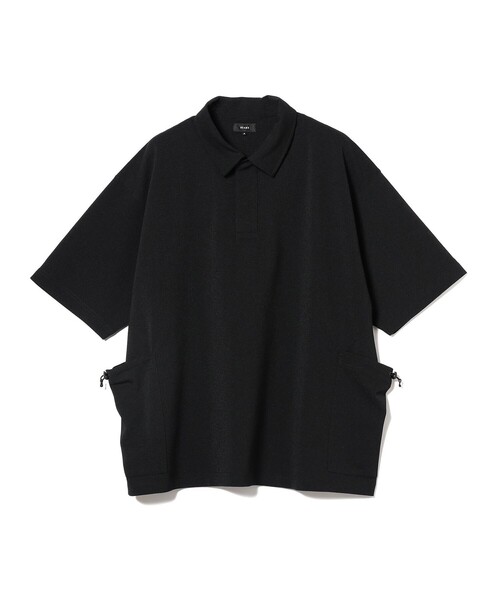 BEAMS(ビームス)の「BEAMS / サイドポケット ポロ シャツ(ポロシャツ・メンズ・ブラック/ホワイト・S/M/L/XL)」の21枚目の写真