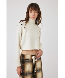 MOUSSY | LAYERED LIKE O/S ニット(ニット/セーター)