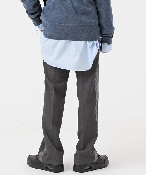 AP STUDIO（エーピーストゥディオ）の「Side Line T/R Pants（スラックス・レディース・グレー/ブラック・38/36/40）」の17枚目の写真