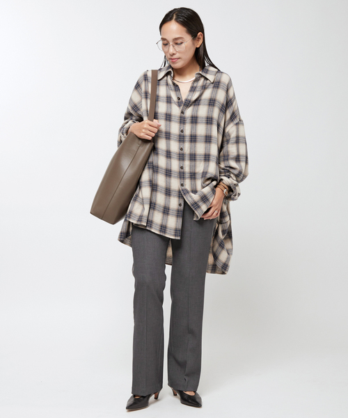 セール】Side Line T/R Pants（スラックス）｜AP STUDIO（エーピー