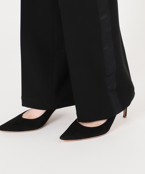 AP STUDIO（エーピーストゥディオ）の「Side Line T/R Pants（スラックス・レディース・グレー/ブラック・38/36/40）」の9枚目の写真