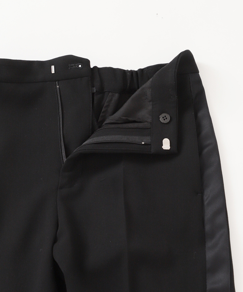 AP STUDIO（エーピーストゥディオ）の「Side Line T/R Pants（スラックス・レディース・グレー/ブラック・38/36/40）」の10枚目の写真