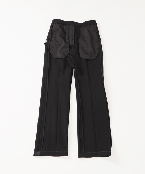 AP STUDIO（エーピーストゥディオ）の「Side Line T/R Pants（スラックス・レディース・グレー/ブラック・38/36/40）」の11枚目の写真
