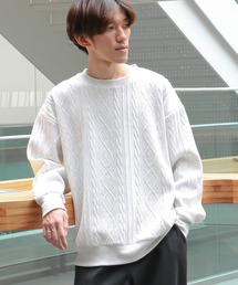 CRAFT STANDARD BOUTIQUE | ケーブル柄カットプルオーバー②(Tシャツ/カットソー)