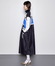 値下げ【完売品】MAISON SPECIAL /サイドライントラックドレスコート MAISON SPECIAL（メゾンスペシャル）の「Side Line Track Dress