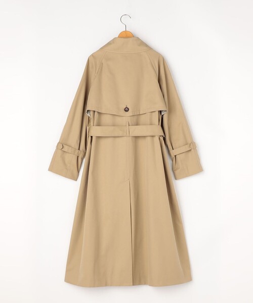 NOLLEY’S（ノーリーズ）の「NMPスーピマ撥水トレンチコート（トレンチコート・レディース・ダークネイビー/ベージュ・S/M）」の13枚目の写真