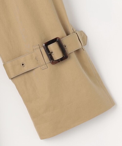 NOLLEY’S（ノーリーズ）の「NMPスーピマ撥水トレンチコート（トレンチコート・レディース・ダークネイビー/ベージュ・S/M）」の17枚目の写真