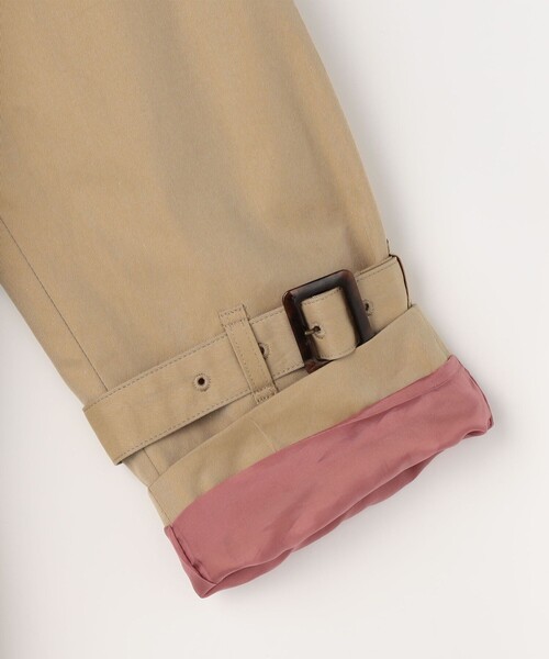 NOLLEY’S（ノーリーズ）の「NMPスーピマ撥水トレンチコート（トレンチコート・レディース・ダークネイビー/ベージュ・S/M）」の18枚目の写真