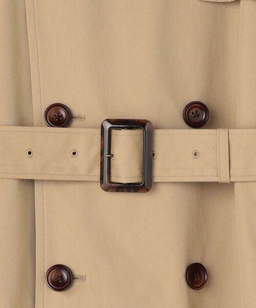 NOLLEY’S（ノーリーズ）の「NMPスーピマ撥水トレンチコート（トレンチコート・レディース・ダークネイビー/ベージュ・S/M）」の21枚目の写真