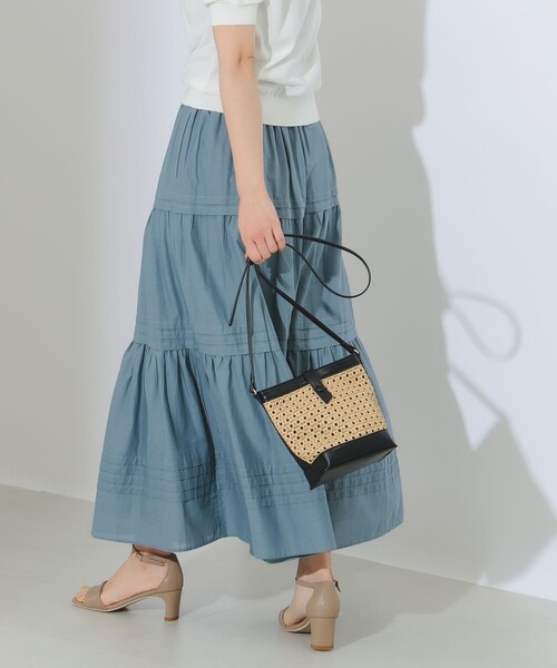 B:MING by BEAMS(ビーミングバイビームス)の「B:MING by BEAMS / インド ティアード スカート(スカート・レディース・ブラック/ブラウン系その他/ブルー系その他2/その他・SMALL/MEDIUM)」の4枚目の写真