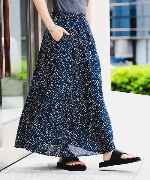 B:MING by BEAMS(ビーミングバイビームス)の「B:MING by BEAMS / インド ティアード スカート(スカート・レディース・ブラック/ブラウン系その他/ブルー系その他2/その他・SMALL/MEDIUM)」の16枚目の写真