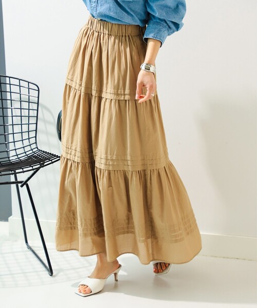 B:MING by BEAMS(ビーミングバイビームス)の「B:MING by BEAMS / インド ティアード スカート(スカート・レディース・ブラック/ブラウン系その他/ブルー系その他2/その他・SMALL/MEDIUM)」の22枚目の写真