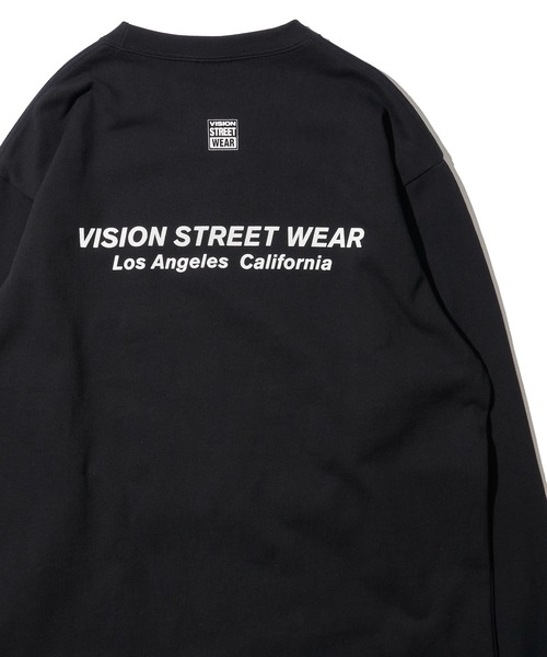 vision street wear  ロンt 　ポルトガル製　ブラック　XL vision street wear ロンt ポルトガル製 ブラック XL