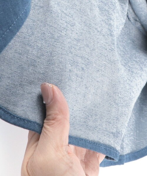 EDWIN（エドウィン）の「【Ou? by EDWIN】デニムワンピース×ベストセット（ワンピース・キッズ・ブルー・100/110/120/130/150/140）」の10枚目の写真