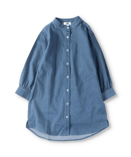 EDWIN（エドウィン）の「【Ou? by EDWIN】デニムワンピース×ベストセット（ワンピース・キッズ・ブルー・100/110/120/130/150/140）」の12枚目の写真