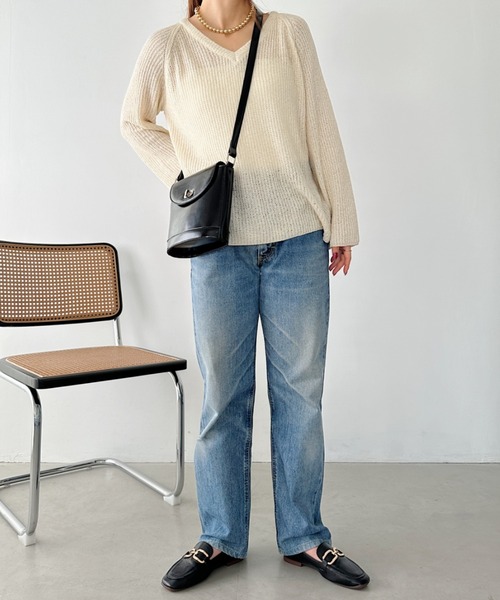 un+frame（アンフレーム）の「vintage leather shoulder bag／バケツ型ヴィンテージPUショルダーバッグ（ショルダーバッグ・レディース・ダークブラウン/ホワイト/ブラウン/ブラック・FREE）」の20枚目の写真