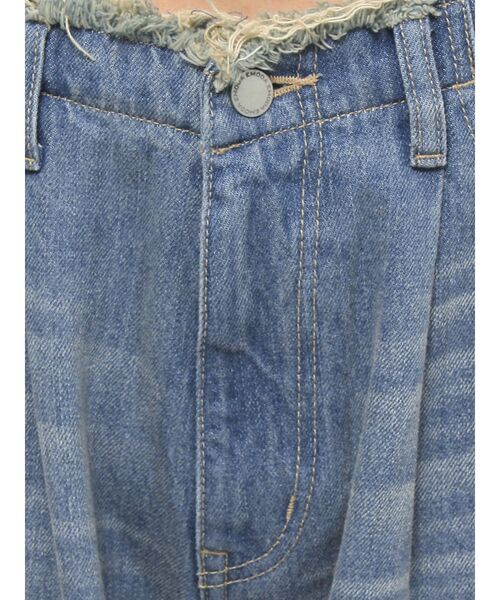 EMODA（エモダ）の「スーパールーズジーンズ（デニムパンツ・レディース・ブルー/ブラック・SMALL/MEDIUM）」の5枚目の写真