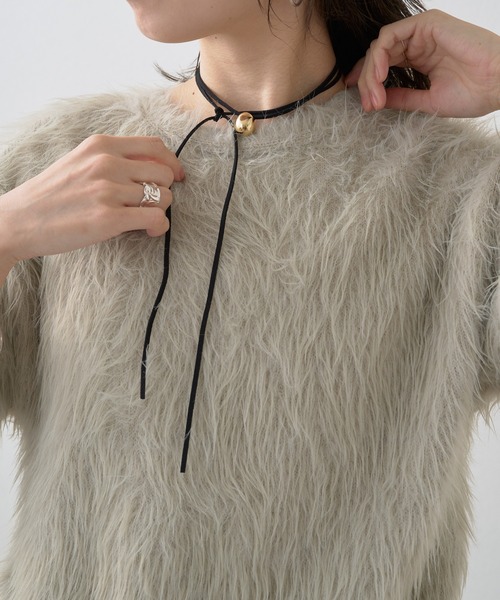 Omekashi（オメカシ）の「リボンチョーカー（ネックレス・レディース・シルバー/ゴールド・FREE）」の10枚目の写真