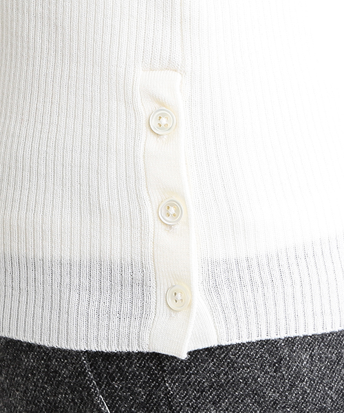 BEAMS LIGHTS Women's(ビームスライツ ウィメンズ)の「BEAMS LIGHTS / ウォッシャブルウール タートル(ニット/セーター・レディース・ホワイト/ブラック/グレー/ネイビー・FREE)」の12枚目の写真