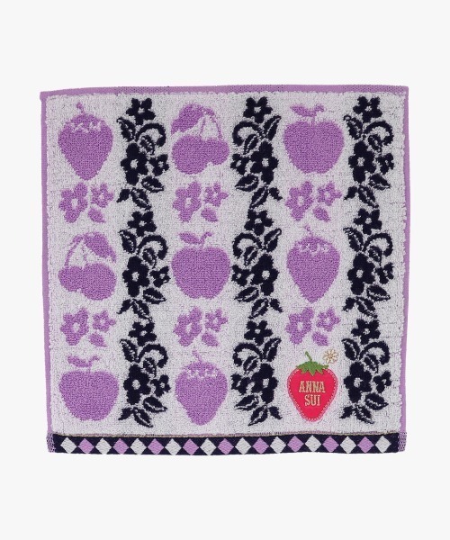 ANNA SUI（アナスイ）の「フルーツ&フラワー タオルハンカチ（ハンカチ