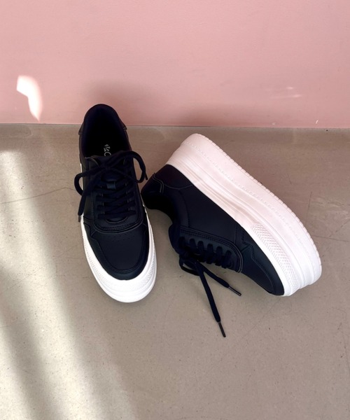 ORiental TRaffic（オリエンタルトラフィック）の「厚底 ローカット スニーカー /OT3736（スニーカー・レディース・ブルー/ブラック/ホワイト・39/40/35/36/37/38）」の14枚目の写真