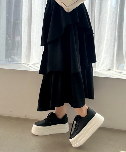 セール】厚底 ローカット スニーカー /OT3736（スニーカー