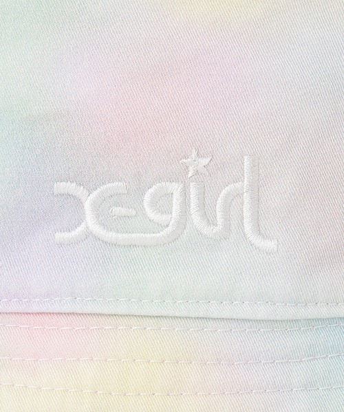 X-girl Stages(エックスガールステージス)の「オーバルロゴ刺繍リバーシブルバケットハット(ハット・キッズ・ブラック/ラベンダー・XS(48-52)/S(52-56))」の21枚目の写真